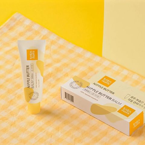 Kem Hỗ Trợ Cải Thiện Nứt Đầu Ti Nipple Butter Balm Thuần Chay - Dưỡng Ẩm An Toàn Cho Mẹ Sau Sinh 25g