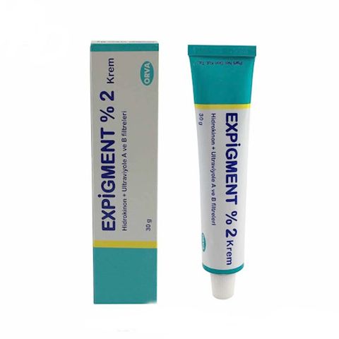 Kem Trị Nám Tàn Nhang Expigment %2 Krem - Hỗ Trợ Làm Mờ Nám, Dưỡng Trắng Da, Chăm Sóc Da Thích Hợp Mọi Loại Da 30g