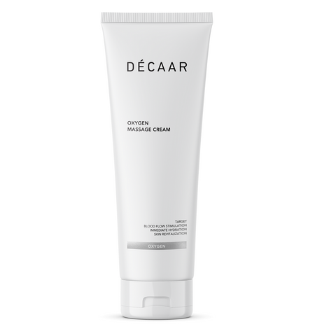 Kem Massage Dẫn Xuất Oxy Tươi Décaar - Dưỡng Ẩm và Làm Dịu Da, Hỗ Trợ Lưu Thông Máu, Tuýp 200ml