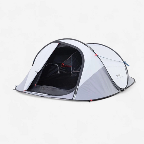 Lều cắm trại dựng nhanh 2 Seconds Decathlon Quechua 8801561 Fresh & Black cho 3 người, chống thấm, ngăn ánh sáng, dễ sử dụng, thoải mái tối đa