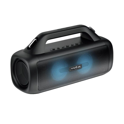 Loa Bluetooth EarFun Uboom X 8400mAh - Âm thanh mạnh mẽ 80W, kết nối Bluetooth 5.3, chống thấm IPX7, thời gian chơi 30 giờ, hỗ trợ Party Connect