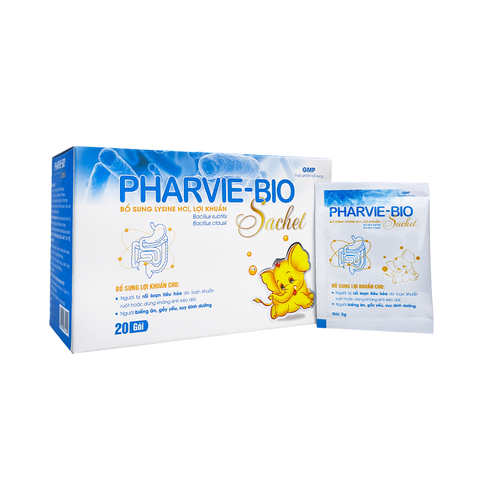Lợi Khuẩn PharvieBio Sachet hỗ trợ tiêu hóa