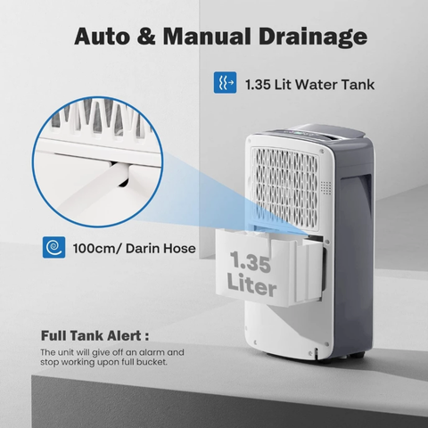 Máy Hút Ẩm Airplus AP10 - Công Suất 10L/Ngày, Giải Pháp Khô Thoáng Cho Không Gian Sống, Ngăn Ngừa Nấm Mốc, Thiết Kế Nhỏ Gọn