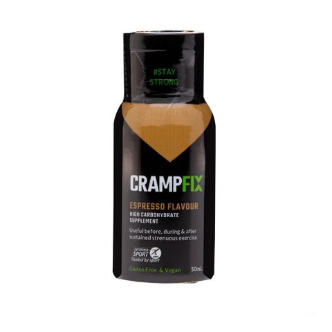 Nước Uống Hỗ Trợ Ngăn Chuột Rút Crampfix Espresso - Thức Uống Tăng Cường Hiệu Suất Tập Luyện Tự Nhiên Thuần Chay 20ml/50ml