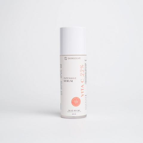 Serum Dưỡng Sáng Da Skinsolve 22% Vita C - Giúp Trẻ Hóa Làn Da, Chống Oxy Hóa, Lọ 20ml
