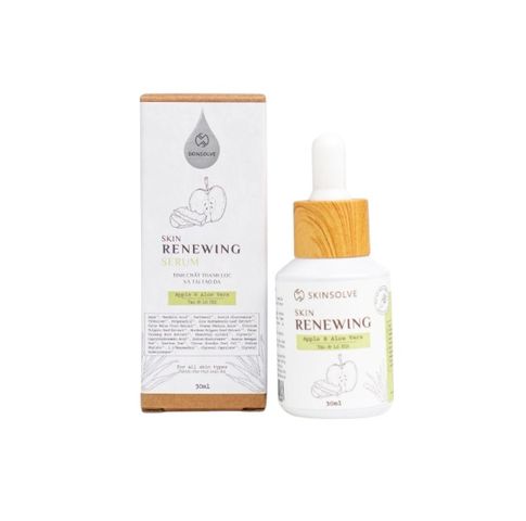 Serum Skinsolve Thanh Lọc & Tái Tạo Da - Cung Cấp Độ Ẩm, Giúp Da Tươi Mới, Chống Oxy Hóa, Phù Hợp Mọi Loại Da 30ml