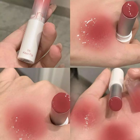 Son Dưỡng Romand Glasting Melting Balm 06 Kaya Fig - Son Thỏi Dưỡng Môi Hồng Nâu Đỏ, Chất Bóng, Phù Hợp Trang Điểm Hàng Ngày
