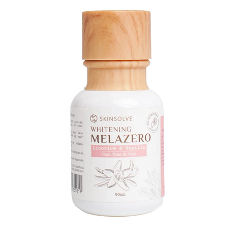 Sữa Dưỡng Trắng Da Skinsolve Melazero Whitening Emulsion - Cấp Ẩm, Làm Sáng Đều Màu Da, Hương Thơm Cam Thảo Vani, 50ml