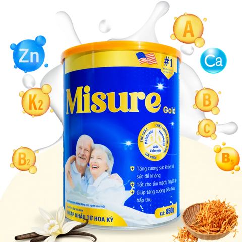 Sữa non Misure Gold hỗ trợ cải thiện giấc ngủ