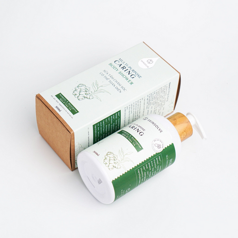 Sữa tắm Skinsolve Multi Purpose - Giúp làm sạch da, giảm ngứa và mụn, phù hợp cho mọi loại da, tinh dầu tự nhiên 300ml
