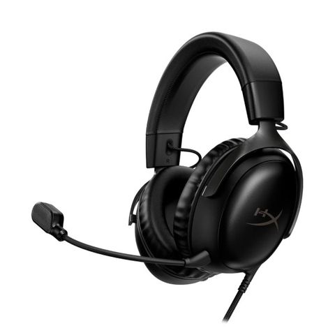 Tai Nghe Gaming Over-ear có dây HyperX Cloud III - Âm Thanh 3D Chất Lượng Cao, Micro Khử Ồn, Tương Thích PC và Console