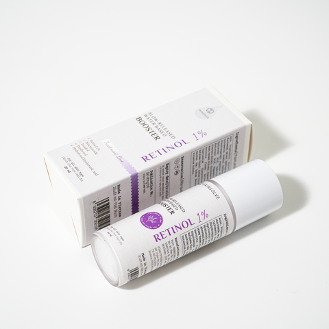 Tinh chất Retinol 1% Skinsolve - Booster Dưỡng Ẩm Chậm Phát Giải Water Based, Giảm Nhăn, Cải Thiện Đốm Sắc Tố, 20ml