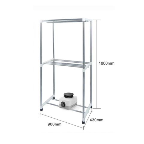 Tủ Sấy Quần Áo Sharp Clothes Dryer SH-019 - Thiết Kế Hiện Đại, Sấy 15-20kg, Công Suất 2000W, Thời Gian Sấy Nhanh, Chất Liệu Inox 304