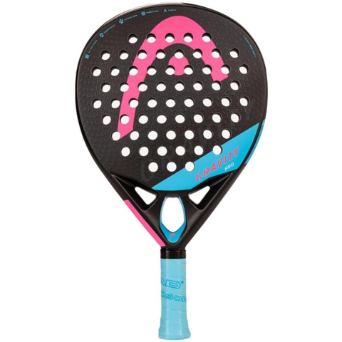 Vợt Padel Head Gravity Pro 228162 - Công Nghệ Auxetic, Bề Mặt Carbon Bền Chắc, Hiệu Suất Thi Đấu Tối Ưu