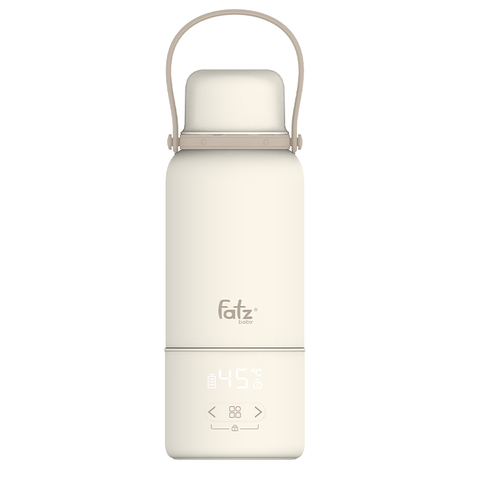 Bình Đun và Hâm Nước Pha Sữa Di Động Fatzbaby Mini Smart 12 Plus FB3632FD - Thiết Bị Đa Chức Năng Chăm Sóc Bé An Toàn và Thông Minh