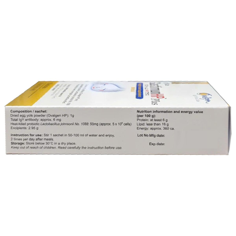 (Hàng nhập khẩu) Bột uống hỗ trợ dạ dày GastimunHP Plus