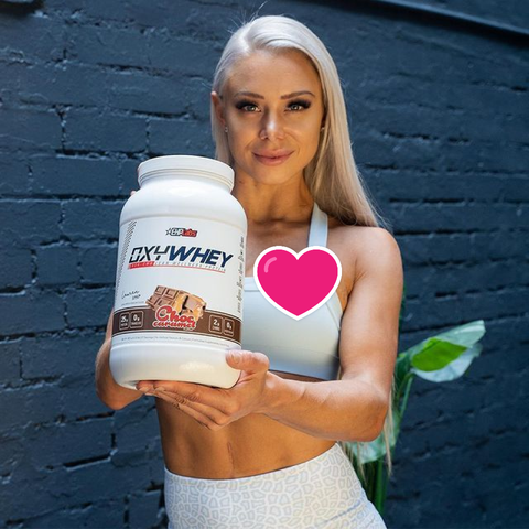Bột Protein Tăng Cơ EHPLabs Oxy Whey - Hương Vị Ngon Như Marshmallow, Chocolate, Dâu - Giúp Phát Triển Cơ Bắp, Không Biến Đổi Gen