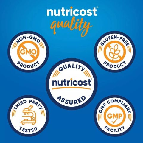 Bột Uống Giải Độc Gan Nutricost NAC N-Acetyl L-Cysteine 1200mg - Tăng Cường Hệ Miễn Dịch và Bảo Vệ Tế Bào Gan
