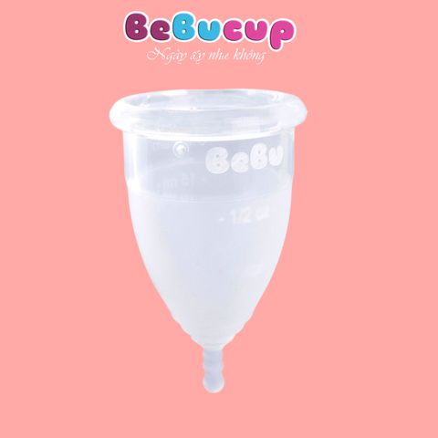 Cốc nguyệt san BeBu silicone y tế siêu mềm - An toàn, tiện lợi cho kỳ kinh nguyệt, phù hợp cho phụ nữ đã sinh và chưa sinh