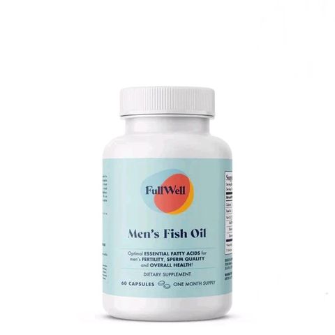 Dầu cá Men's Fish Oil 2000mg Fullwell - Thực phẩm chức năng hỗ trợ sức khỏe nam giới, 60 viên bổ sung Omega-3 cao cấp