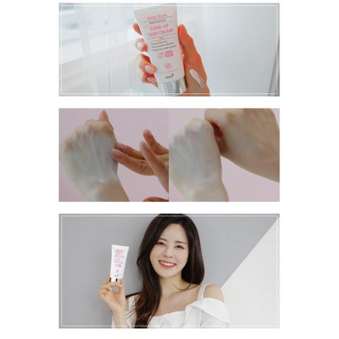 Kem Chống Nắng Nâng Tone Nella White Snow Brightening SPF50+ - Bảo Vệ Da, Làm Sáng Màu Da Tự Nhiên, Lọ 50ml