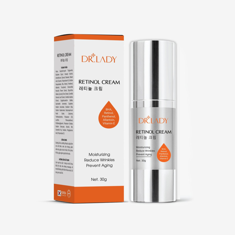 Kem Dưỡng Trắng Da Dr.Lady Retinol Cream - Hỗ Trợ Trẻ Hóa, Giảm Nếp Nhăn, Dưỡng Da Mịn Màng 30g