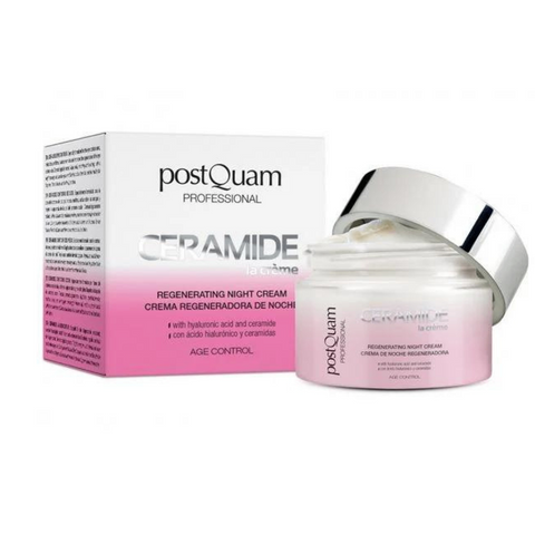 Kem Dưỡng Ban Đêm PostQuam Ceramide 50ml - Hỗ Trợ Trẻ Hóa Da, Dưỡng Ẩm, Phục Hồi Da Khô, Sáng Mịn, Phù Hợp Mọi Loại Da
