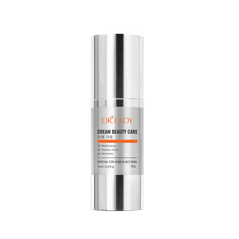 Kem Dưỡng Ẩm Dr.Lady Cream Beauty Care - Hỗ Trợ Cấp Ẩm Cho Da Dầu, Da Mụn, Làm Mờ Vết Thâm, Phục Hồi Da 30g