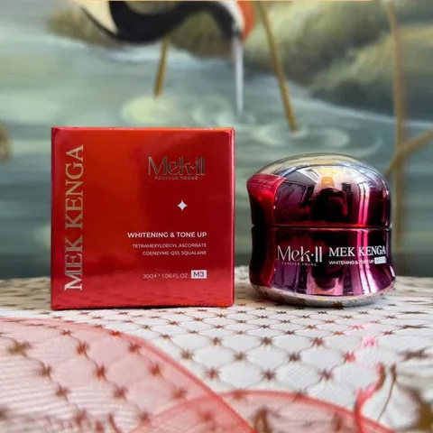 Kem Dưỡng Mek Kenga M3 - Kem Dưỡng Trắng Da 150ml Hỗ Trợ Dưỡng Sáng Da, Cung Cấp Độ Ẩm, Giảm Nếp Nhăn, Làm Mờ Vết Thâm