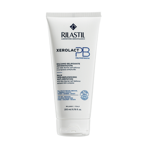 Kem Dưỡng Ẩm Rilastil Xerolact PB 400ml - Hỗ Trợ Phục Hồi Da, Giảm Ngứa, Thích Hợp Cho Người Lớn, Trẻ Sơ Sinh Và Trẻ Em