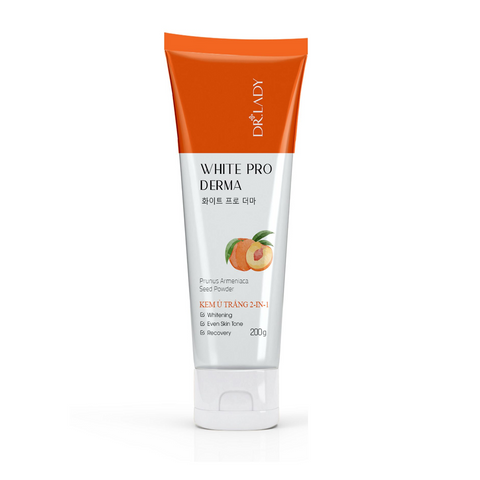 Kem ủ trắng body 2in1 White Pro Derma Dr.Lady - Giúp trắng da, tẩy tế bào chết và dưỡng ẩm hiệu quả cho tất cả loại da 200g