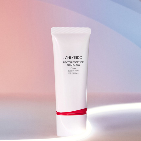 Kem lót Shiseido RevitalEssence Skin Glow Primer SPF 25 - Lớp nền mịn màng và rạng rỡ, phù hợp cho mọi loại da, giữ ẩm và bảo vệ da.