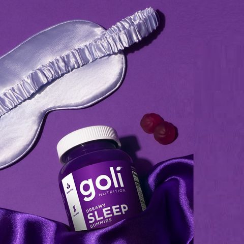Kẹo Goli Dreamy Sleep Gummies - Hỗ trợ giấc ngủ, thư giãn tinh thần, không chứa gluten, thuần chay, 60 viên ngon miệng