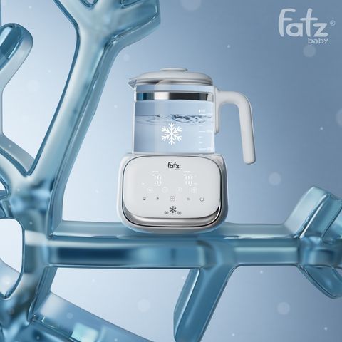 Máy Đun và Hâm Nước Pha Sữa Điện Tử Fatzbaby Quick S1 - Siêu êm, Chức Năng Trà Thơm, Dung Tích 1.2L, Bảo Vệ Quá Nhiệt