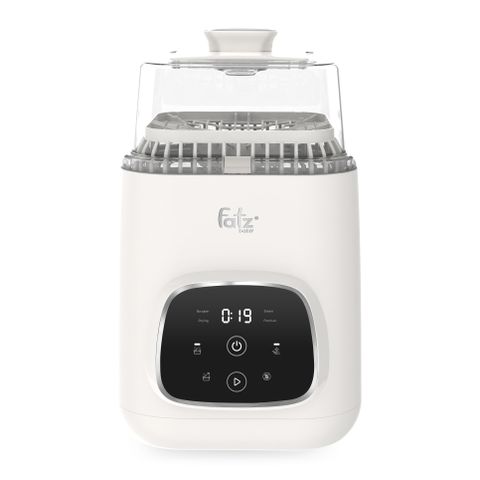 Máy Rửa và Tiệt Trùng Bình Sữa Đa Năng Fatzbaby Cleanmax 2 FB8802MZ - Tiết Kiệm Thời Gian, Khử Khuẩn 99.9% cho Bé Yêu