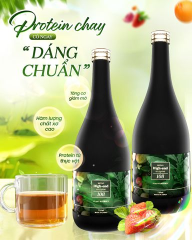 Nước Uống Dưỡng Da Metao Enzyme 108 - Chiết Xuất 108 Loại Thực Vật Tự Nhiên, Vitamin & Enzyme, Lọ 720ml, Làm Đẹp Da Từ Tự Nhiên