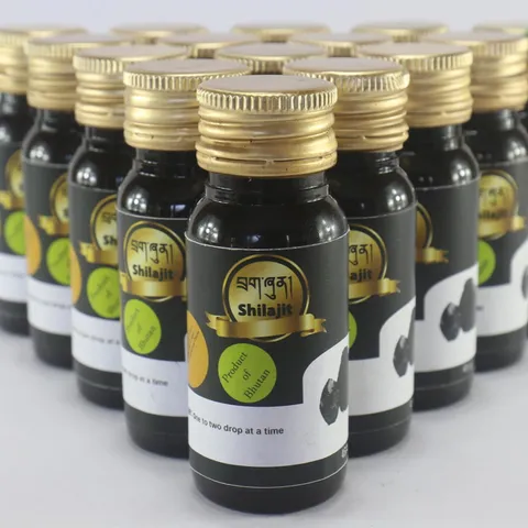 Nước uống Shilajit Bhutan - Thực phẩm chức năng hỗ trợ tăng cường sức khỏe, sinh lực và miễn dịch, 45g