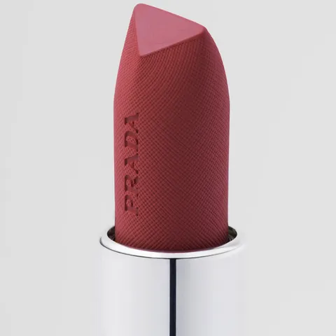 Son Prada Monochrome Hyper Matte B15 - Son Môi Đỏ Mận Quyến Rũ, Công Thức Dưỡng Ẩm, Chất Son Lì Mịn Mượt, Phong Cách Thời Trang Nữ