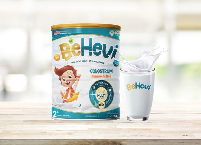Sữa Bột Tăng Cân Behevi Cho Bé Từ 2 Tuổi - Công Thức Siêu Đạm Kép Với Dinh Dưỡng Vàng - Hỗ Trợ Phát Triển Chiều Cao và Trí Não