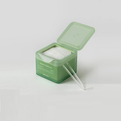 Toner Pad Mediheal Teatree Trouble Pad - Miếng Dưỡng Da Chăm Sóc Da Nhạy Cảm, Hỗ Trợ Làm Dịu Da Mụn, Giải Pháp Cho Làn Da Thoáng Mát