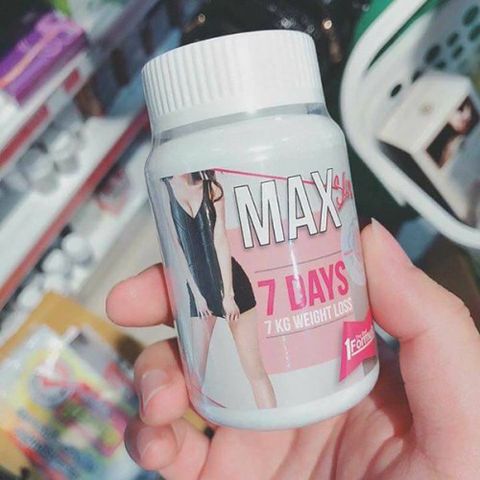 Viên uống giảm cân Max 7 Days Thái Lan - Giảm mỡ thừa, tăng cường trao đổi chất, hỗ trợ kiểm soát cân nặng, an toàn và hiệu quả