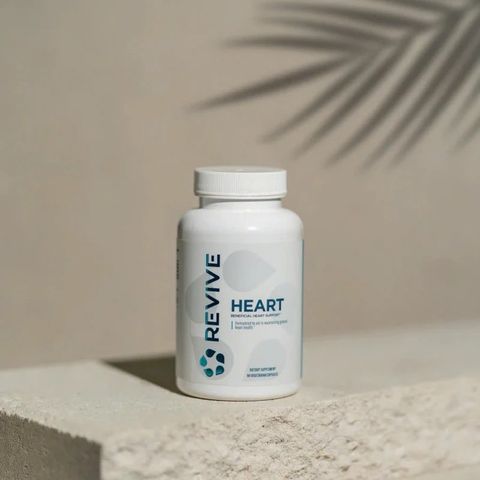 Viên uống hỗ trợ tim mạch Revive Heart Mỹ - Tăng cường sức khỏe tim mạch, ổn định huyết áp và hỗ trợ tuần hoàn máu hiệu quả