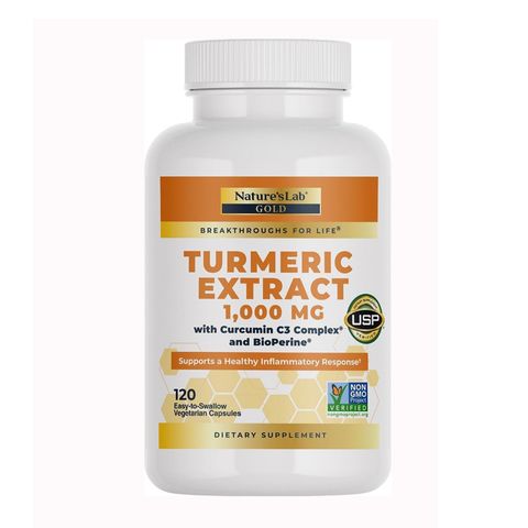 Viên uống tinh chất nghệ Nature's Lab Turmeric Curcumin C3 1000mg - Hỗ trợ tiêu hóa, kháng viêm, tăng sức đề kháng, chống oxy hóa, đẹp da.