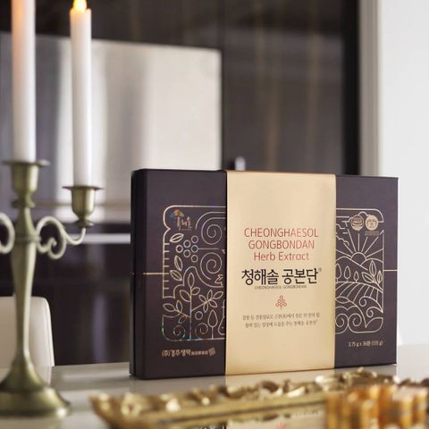 An Cung Ngưu Hoàng Hoàn Hàn Quốc Cheonghaesol Gongbondan - Viên Bổ Sức Khỏe, Tăng Cường Miễn Dịch, Hỗ Trợ Hồi Phục 36 Viên