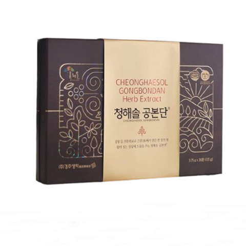 An Cung Ngưu Hoàng Hoàn Hàn Quốc Cheonghaesol Gongbondan - Viên Bổ Sức Khỏe, Tăng Cường Miễn Dịch, Hỗ Trợ Hồi Phục 36 Viên