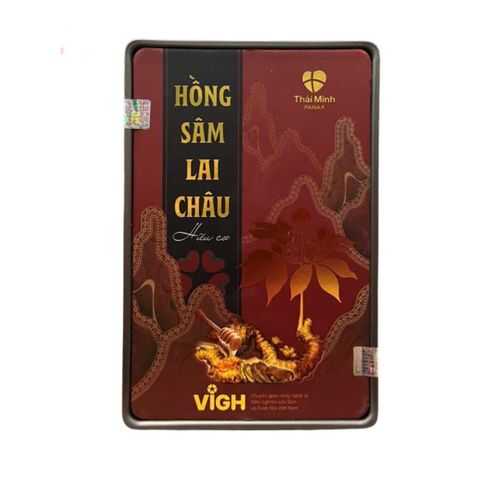 Hồng Sâm Lai Châu Hữu Cơ Thái Minh - Tăng Sinh Lực, Bồi Bổ Sức Khỏe, Hộp 14 Gói 2g/gói - Sản Phẩm Tự Nhiên Cho Người Mệt Mỏi