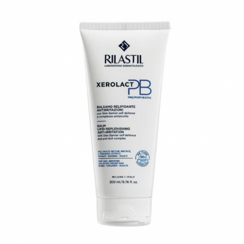 Kem Dưỡng Ẩm Rilastil Xerolact PB Balm 200ml - Phục Hồi Da, Giảm Ngứa, Chăm Sóc Da Nhạy Cảm, Chống Kích Ứng Kịp Thời