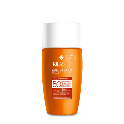 Kem Chống Nắng Cho Bé Rilastil Sun System Pediatric SPF50+ - Dưỡng Da Nhạy Cảm, Chống UV Lý Tưởng Cho Trẻ Sơ Sinh 500ml