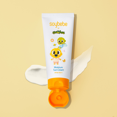 Kem Chống Nắng Cho Bé Soybebe Moisture Sun Cream SPF50+ - Bảo Vệ Da Nhạy Cảm, Dưỡng Ẩm Từ Thiên Nhiên, An Toàn Cho Trẻ Em