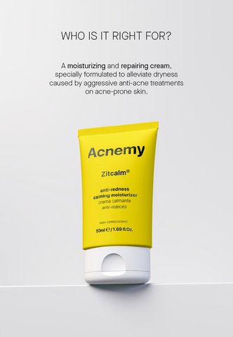 Kem Dưỡng Ẩm Lành Tính Acnemy Zitcalm - Chăm Sóc Da Nhạy Cảm & Làm Dịu Mẩn Đỏ 50ml từ Niche Beauty Lab